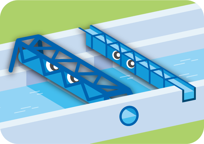 スイモンスター「水管橋・水路橋」のイメージ