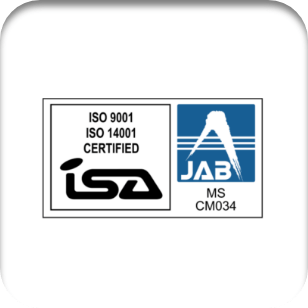 国際規格ISO認証のロゴ
